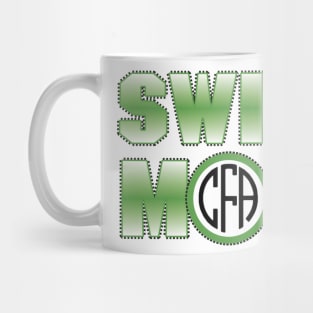 CFA Swim Mom - Delta State Colors Mug